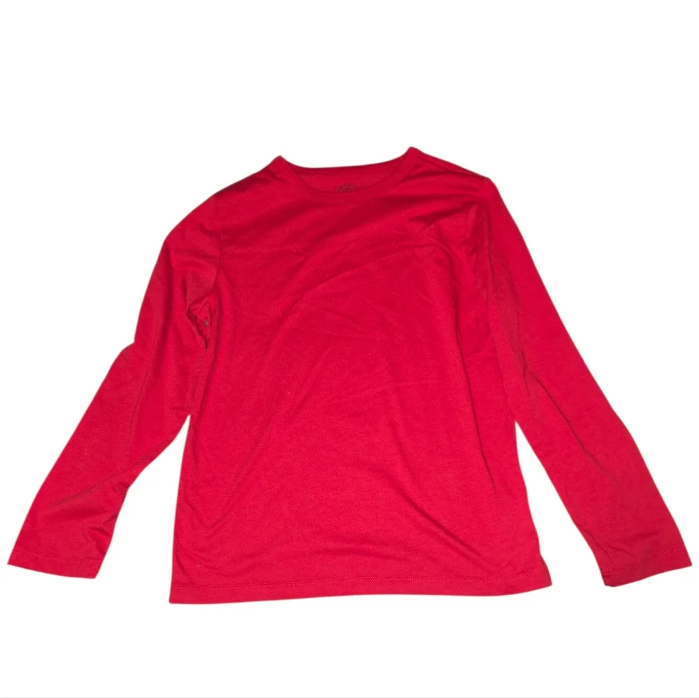 Red Long‎ Sleeve Shirt